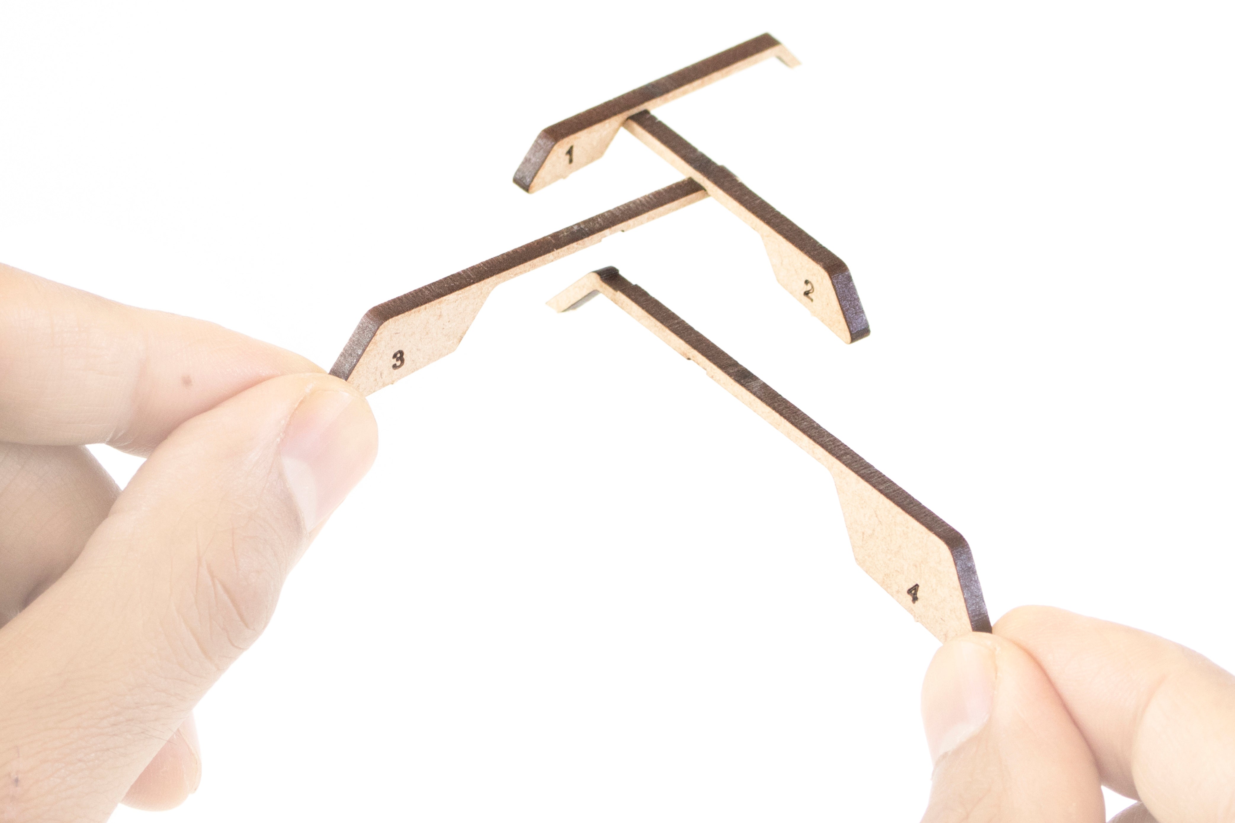 Balancer licht bruin - meditatieve stapelpuzzel