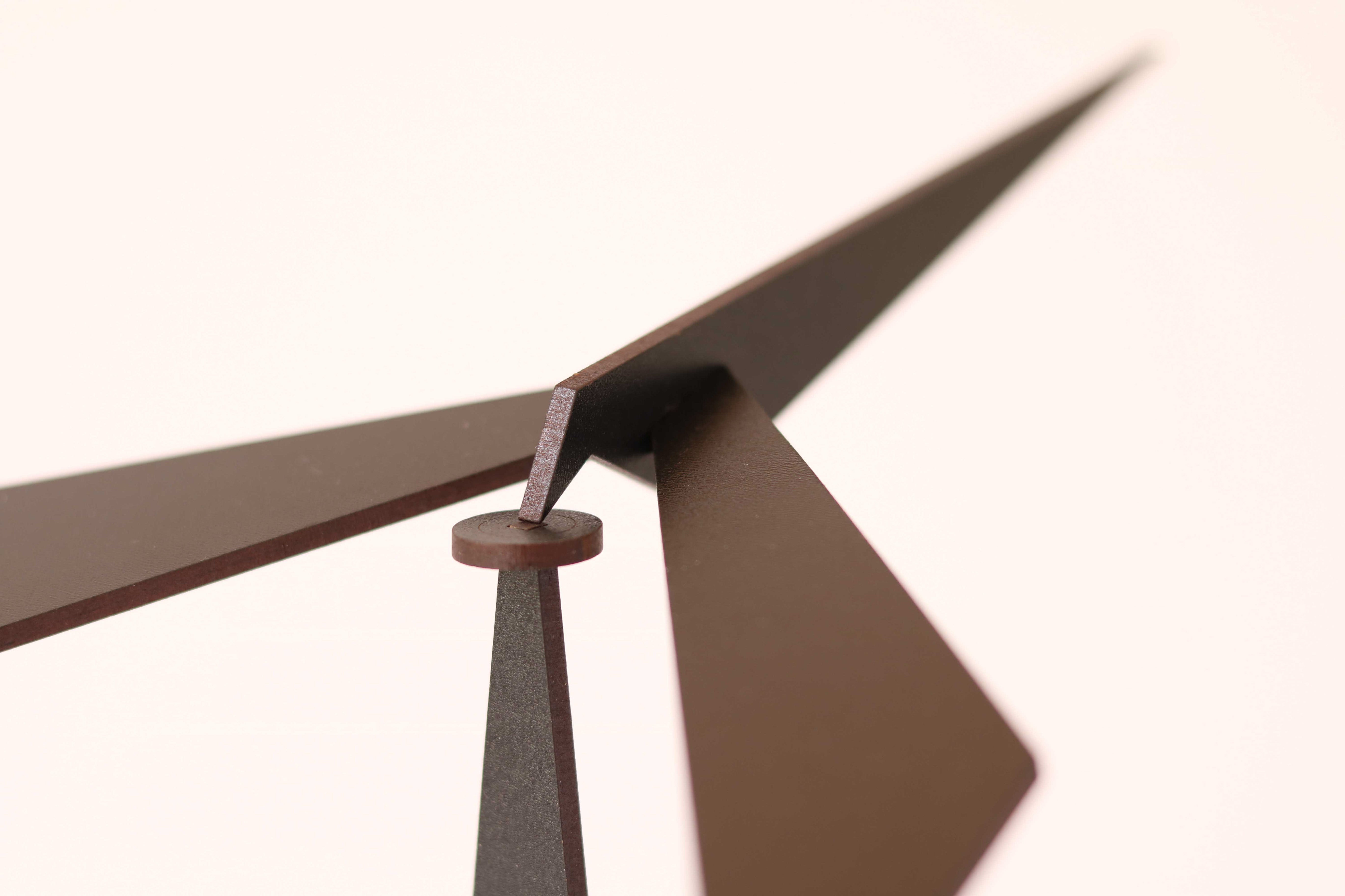 CHIL zwart - balancerende vogel mobile