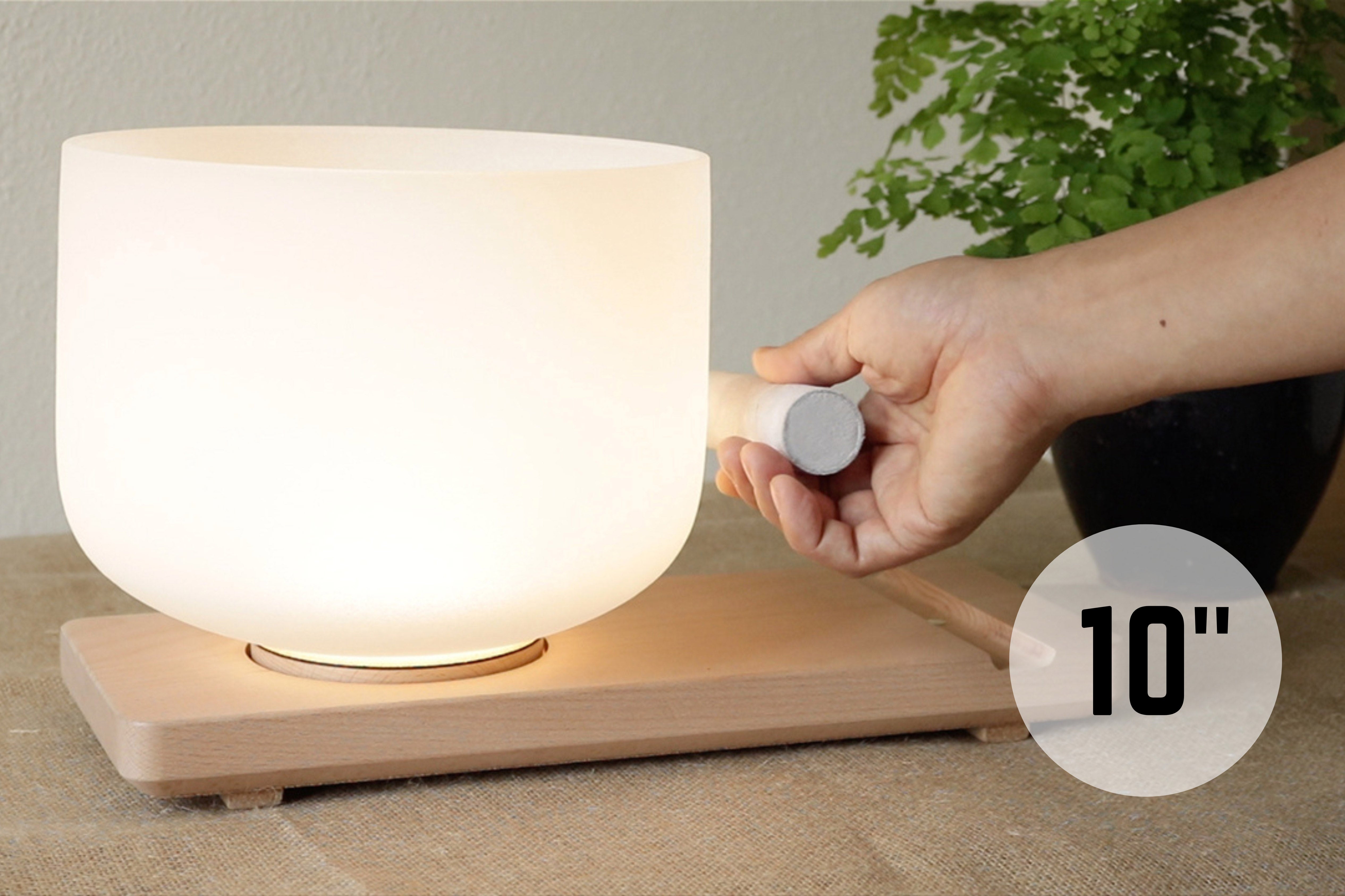 ZENLUMEN met 10'' klankschaal - De tafellamp voor ontspanning en focus